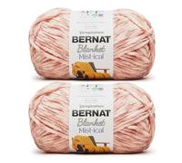 Bernat Blanket Mist-ical Lot de 2 pelotes de 300 g, fil à tricoter/crocheter, quartz rose