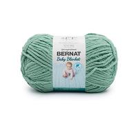 Bernat Couverture pour bébé BB Misty Jungle Green Yarn - 1 paquet de 300 g - Polyester - #6 Super Bulky - 200 m - Tricot/Crochet