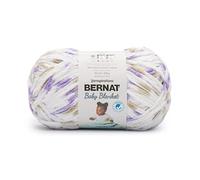 Bernat Fil à imprimé colombe lilas pour couverture bébé BB - 300 g - Polyester - #6 Super Bulky - 200 m - Tricot/Crochet