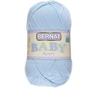 Bernat Fil de Sport, Bleu Layette, Acrylique, Grosse Boule