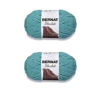 Bernat Lot de 2 paquets de fil de laine pour couverture - Polyester - 6 super volumineux - 200 m - Pour tricot/crochet
