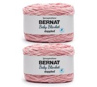 Bernat Lot de 2 paquets de fil KEEN pour couverture pour bébé - 100% polyester - #6 super volumineux - 200 m - tricot/crochet