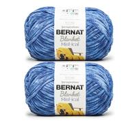 Bernat Lot de 2 pelotes de fil pour couverture Mist-ical Crystal Ocean 300 g