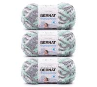 Bernat PIPSQUEAK SB Seaspray VARG Lot de 3 paquets de 100 g - 100% polyester - #5 Bulky - 90 m - Tricot/Crochet