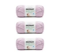 Bernat Softee Baby Cotton Soft Plum Lot de 3 paquets de 120 g - Mélange - 3 DK (léger) - 220 m - Tricot/Crochet