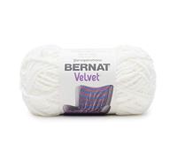 Bernat Velvet Velours, Polyester, Blanc, 300g, Set de 288 Pièces