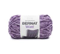 Bernat Velvet Velours, Polyester, Orchird Gris, 300g, Set de 288 Pièces