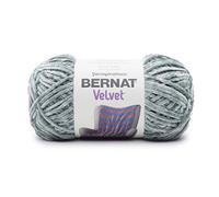Bernat Velvet Velours, Polyester, Vert fumé, 300g, Set de 288 Pièces