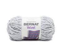 Bernat Velvet Velvet-300g-Misty Grey, Polyester, Gris, 300g, Set de 288 Pièces