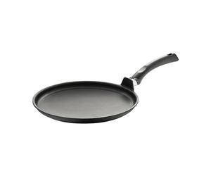 Berndes 011288 Crêpière, antiadhésif, Bord Plat, 28 cm, Noir