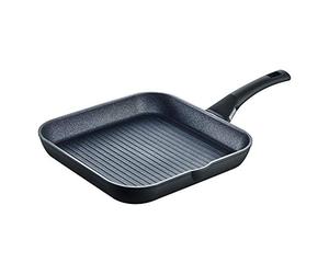 Berndes 21235 Balance Induction Enduro Poêle à griller en aluminium Noir 28 x 28 cm