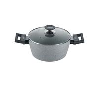 Berndes Casserole avec couvercle en verre 2 poignées en plastique 20cm