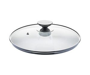 Berndes Couvercle bombé bord inox Vario 30 cm, verre trempé