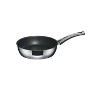 Berndes Injoy Special Edition Schmorpfanne, Pfanne, Antihaftversiegelung, Edelstahl, Silber / Schwarz, Ø 20 cm, 063662