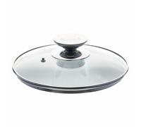 Berndes Spezialglasdeckel mit Edelstahlknauf, Sicherheitsglas, Transparent, Ø 20 cm, 007020