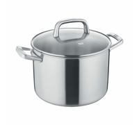 Berndes Tricion Resist Marmite avec couvercle, casserole, 3 couches, argent 24cm