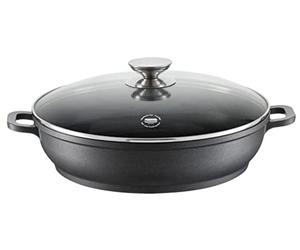 Berndes Vario Click Casserole avec couvercle en verre pour induction 32 cm