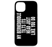 Bernedoodle Dog Lover Tilt Head Funny Cute Men Women Coque pour iPhone 13