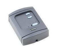 Berner 2901898 Blue push 2 BHS421 Bouton intérieur sans fil avec 2 canaux pour contrôler 2 entraînements Possibilité de raccordement de 2 commandes max