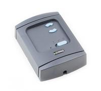 Berner 2901898 Blue push 2 BHS421 Bouton intérieur sans fil avec 2 canaux pour contrôler 2 entraînements Possibilité de raccordement de 2 commandes max