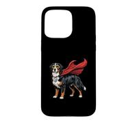 Berner Mountain Dog Superhero Berner Dog Lover Coque pour iPhone 15 Pro Max