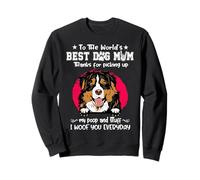 Bernese Mountain Dog Best Dog Mom Dogs Lovers Mothers Day Sweatshirt