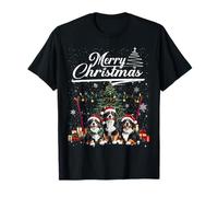 Bernese Mountain Dog Christmas Tree Decorations Dog Lover T-Shirt