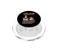 Bernese Mountain Dog Dad Definition Funny Fathers Day PopSockets PopGrip pour MagSafe