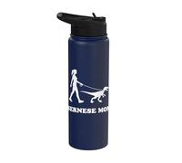 Bernese Mountain Dog Mom Stainless Steel Insulated Water Bottle