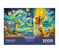 Bernese Mountain Dog par Lighthouse Puzzle 1000 Pièces Educa Jouet Jeu D'Intelligence Décoration Intérieure intéressant Jeu Éducatif Challenge Toy Adultes Et Enfants À Partir De 14 Ans 70x50cm/1000pcs