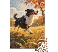 Bernese Mountain Dog Puzzle 1000 Pcs Challenge Toy Famille Jeu Éducatif l'art De La Décoration 1000pcs (75x50cm)