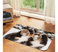 Bernese Mountain Dog,Waterproof Pet Feeding Mat,PU Leather Placemats for Cat Dog Water Bowl,Food Mats,30x45cm