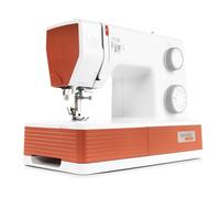 Bernette B05 Crafter Machine à coudre portable | 30 points, 6 pieds pressés, lumière LED | Matelassage et broderie robustes | Point réglable | Aiguille, enfile-aiguille, usage débutant et