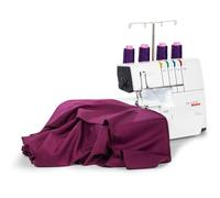 Bernette Machine à coudre B64 Airlock surjeteuse avec filetage d'air, lumière LED, bras libre, contrôle du micro fil et couture à la main libre - Parfait pour le matelassage, les débutants et les