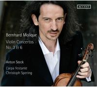 Anton Steck – B. Molique : Concertos pour violon n°3 et n°6 – CD – Import