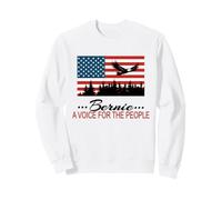 Bernie Sanders Drapeau Politique et Aigle Grassroots America Sweatshirt