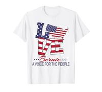 Bernie Sanders Grassroots America Cool Love The USA Drapeau T-Shirt