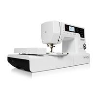 Bernina 4260366210536 Bernette Chicago 7 Machine à coudre et à broder, Blanc