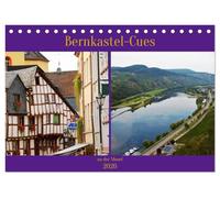 Bernkastel-Cues an der Mosel (Tischkalender 2026 DIN A5 quer), CALVENDO Monatskalender: mitten in den Weinbergen an der Mosel liegt das Fachwerkstädtchen Berncastel-Cues