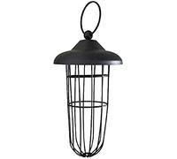 BERNOI Mangeoires à oiseaux en métal à suspendre, mangeoire à boules de graisse à monter en plein air, station d'alimentation anti-écureuils, support pour boules de graisse pour oiseaux sauvages