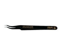Bernstein Pince brucelle 5-054-13 CMS SA-ESD pointe en forme de faucille, très pointue 120 mm