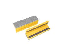 Bernstein 9-900-S6125 Mâchoires de protection magnétiques en feutre avec surface en plastique lisse et profilée 125 mm