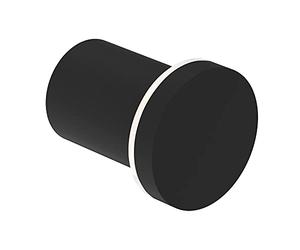 BERNSTEIN - Crochet porte-serviettes mural Noir mat Porte Serviette Rond 3,4x5cm Salle de bain Design SDVHK - Série VERSA