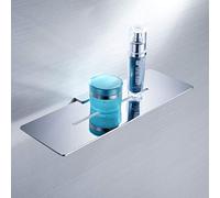 BERNSTEIN - Etagère Murale Douche 35x13cm en Zinc Chromé Brillant Design, Résistant Humidité, Installation Facile - DA603