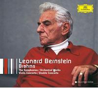 Bernstein, Leonard - Brahms - Les 4 symphonies / Concerto pour violon / Double Concerto (5CD)
