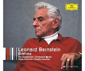 Bernstein, Leonard - Brahms - Les 4 symphonies / Concerto pour violon / Double Concerto (5CD)