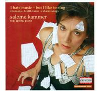 BERNSTEIN LEONARD - BRITTEN - Vocal Recital: Kammer Salome