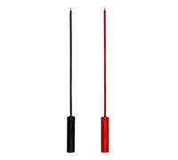Bernstein Tools 2-265-VE Lot de 2 pointes de test femelles 4 mm CAT I rouge, noir