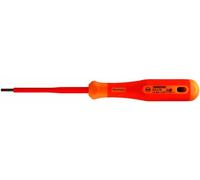 BERNSTEIN Tools for Electronics 14-651-VDE VDE Tournevis pour vis à fente Largeur de lame: 2.5 mm Longueur de la lame: 75 mm