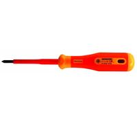 Bernstein Tools for Electronics 14-692 VDE VDE Tournevis cruciforme PZ 1 Longueur de la lame: 80 mm DIN EN 60900